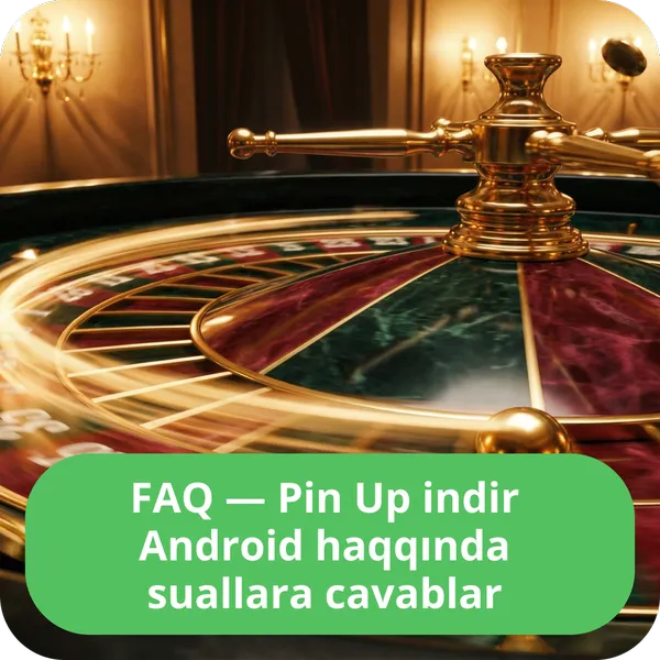 FAQ — Pin Up indir Android haqqında suallara cavablar